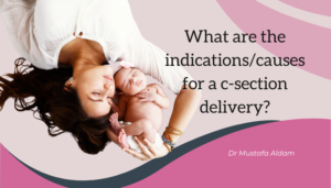 C - section delivery