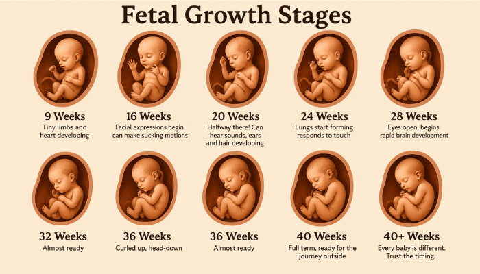 Baby development week wise 11